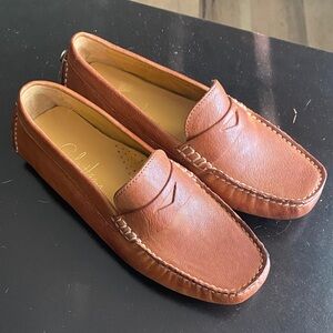 Cole Haan Brown Leather Penny Loafers